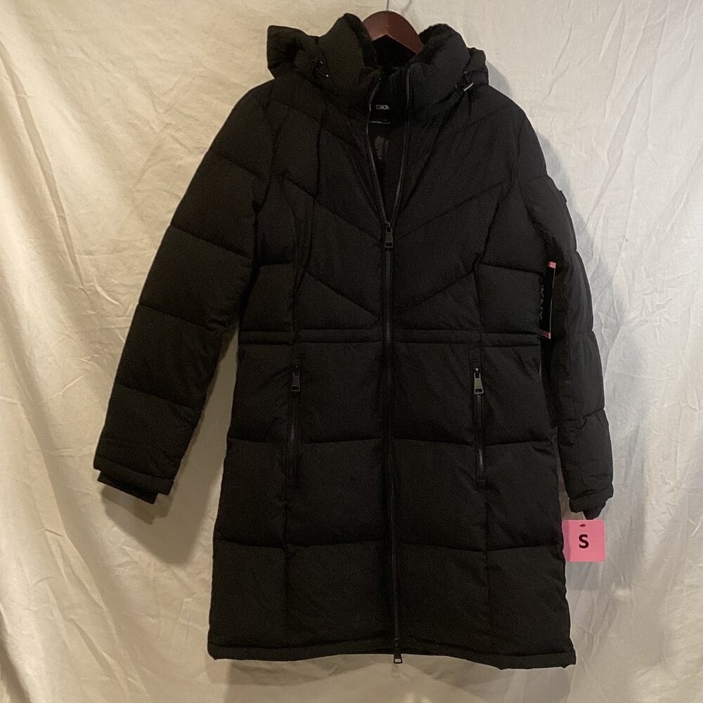DKNY Women's Long Puffer Jacket - Picture 4 of 6